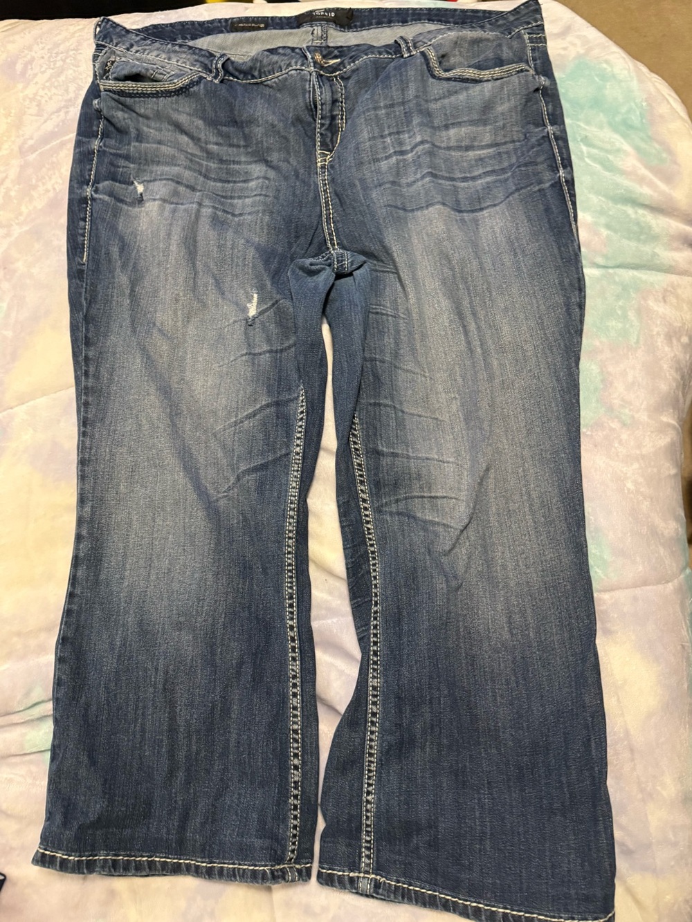 torrid Medium Blue Boot-Cut Jeans